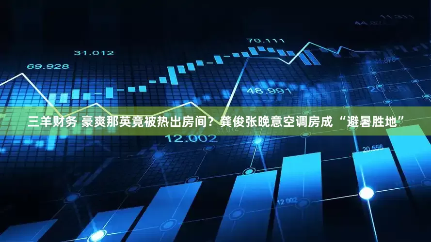 三羊财务 豪爽那英竟被热出房间？龚俊张晚意空调房成 “避暑胜地”